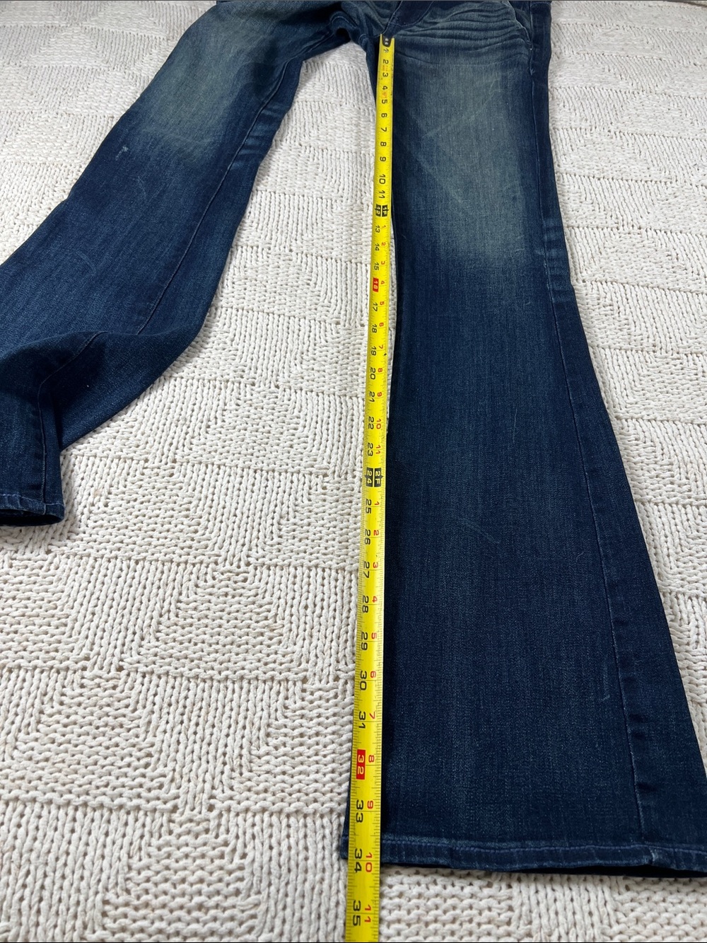 Express Stella Slim Flare Low-rise Regular Fit Jeans Size 0 - Picture 11 of 14
